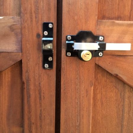 Cays Lock Operational from Both Sides of Gate